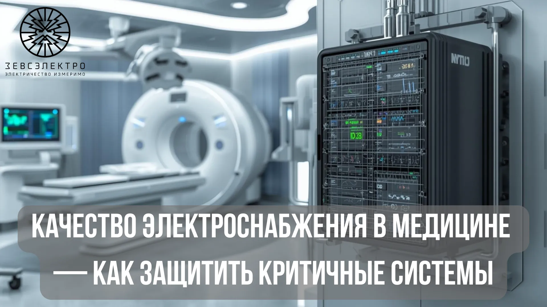 Качество электроснабжения в медицине: как минимизировать риски для критичных систем
